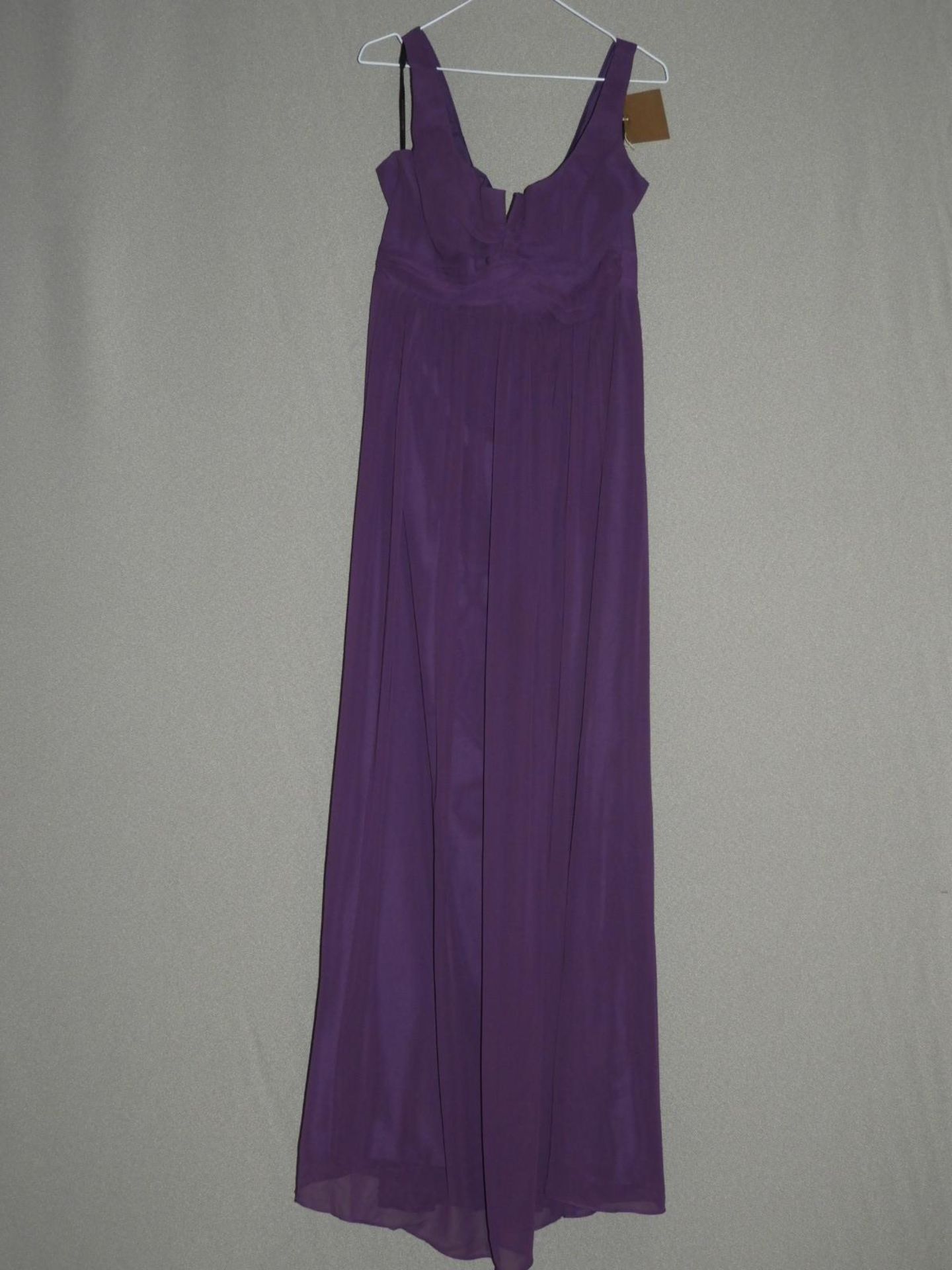 *Size: 14 Purple Bridesmaid Dress By Dessy Collect