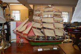 Wooden Model of The Cutty Sark
