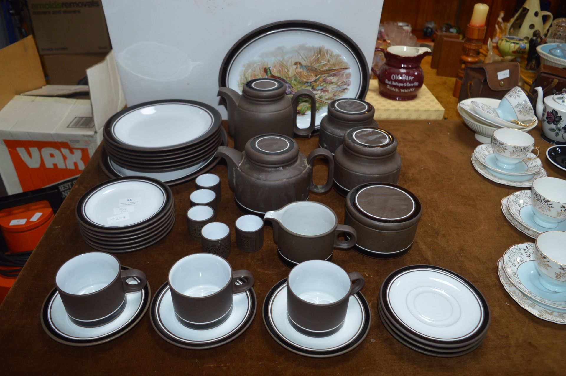 Hornsea Pottery Contrast and Palatine Part Dinner