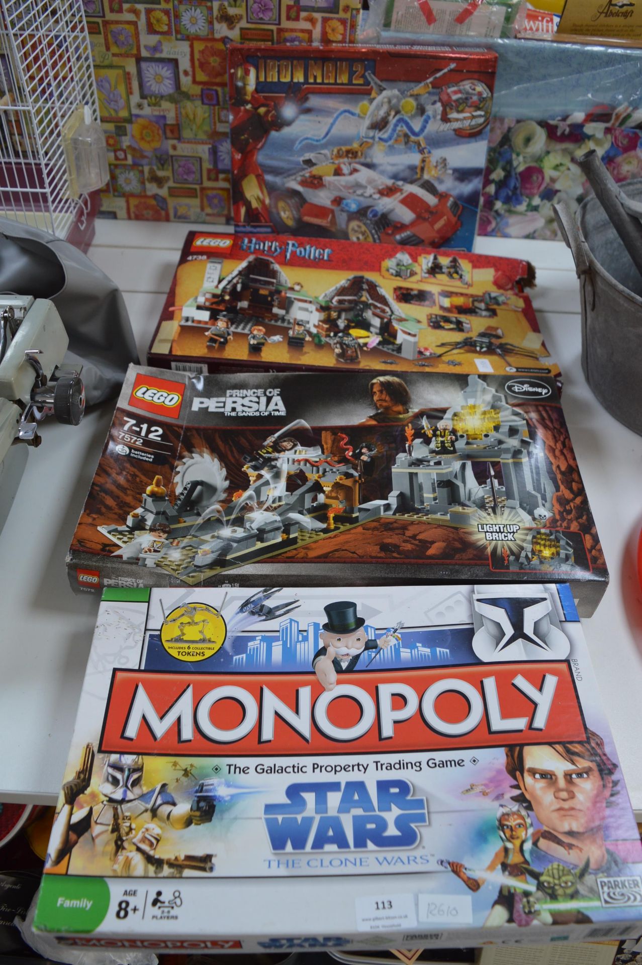 Lego Harry Potter Set, Mega Bloks Ironman and Mono