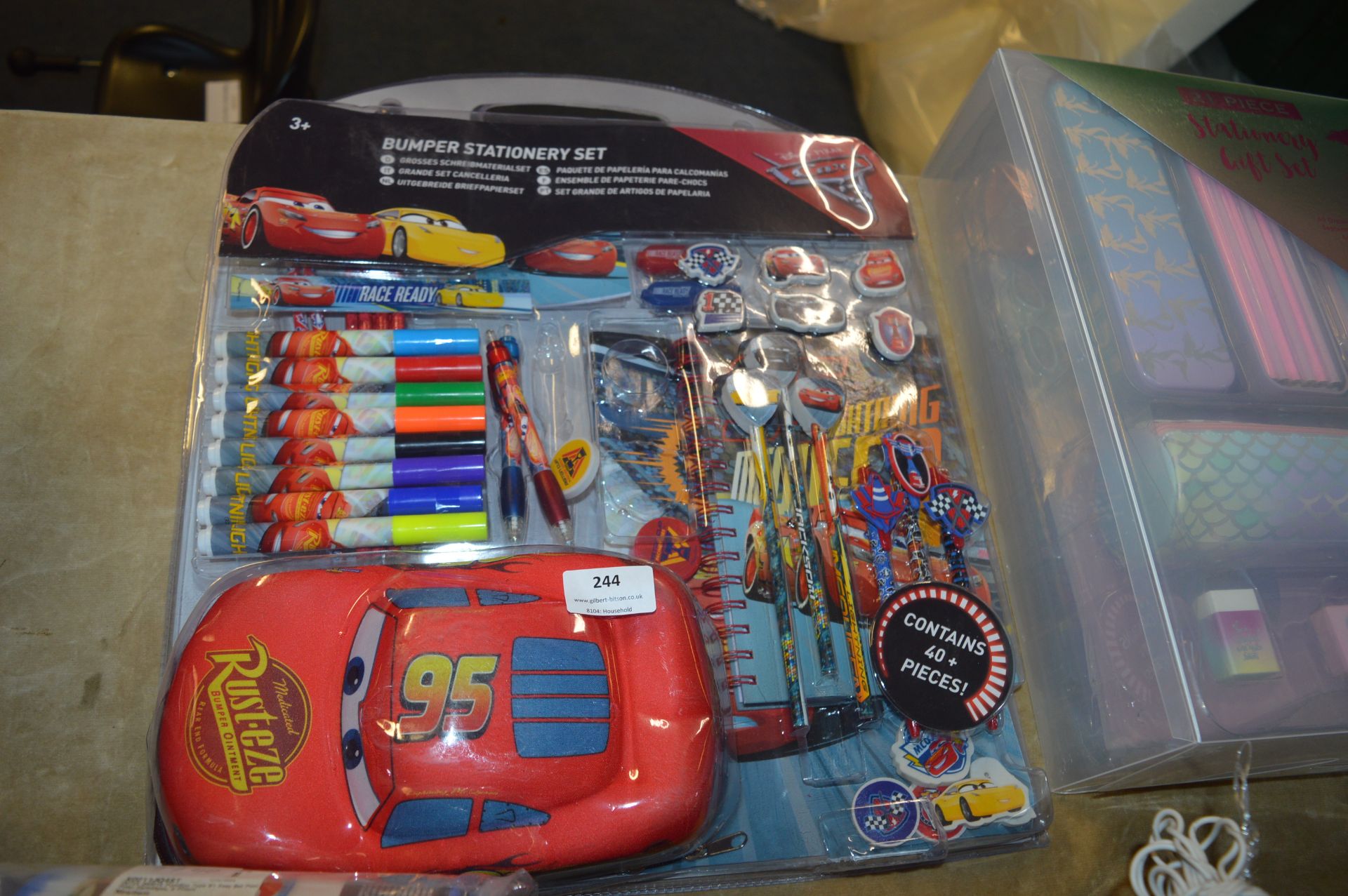 *Disney Cars Bumper Stationery Set