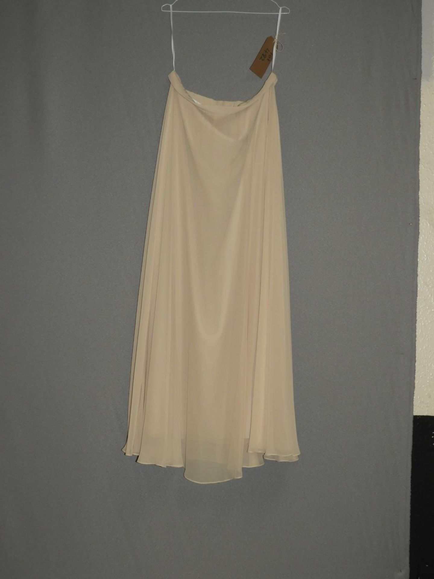 *Size: 16 Light Brown Bridesmaid Skirt By Dessy Collection (482/8106)
