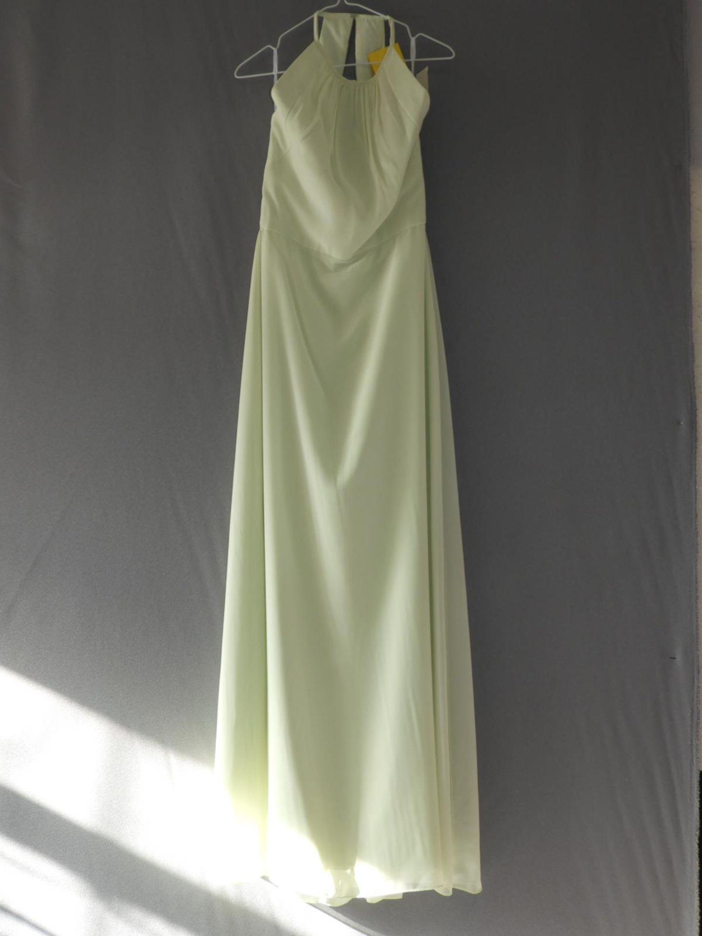 *Size: 6 Lime Green Bridesmaid Dress by Social (210/8106)