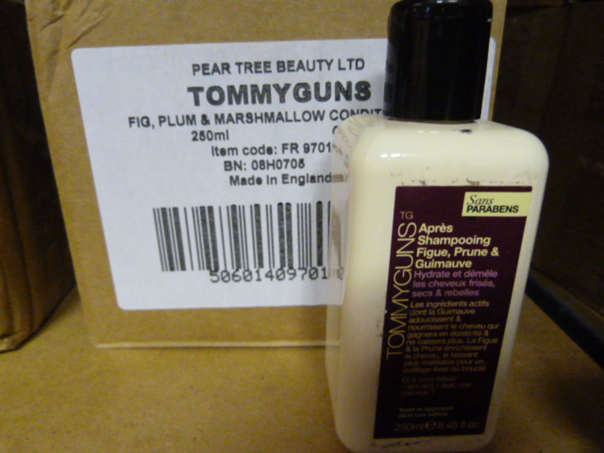 Six 250ml Bottles Tommyguns Fig, Plum & Marshmallow Conditioner