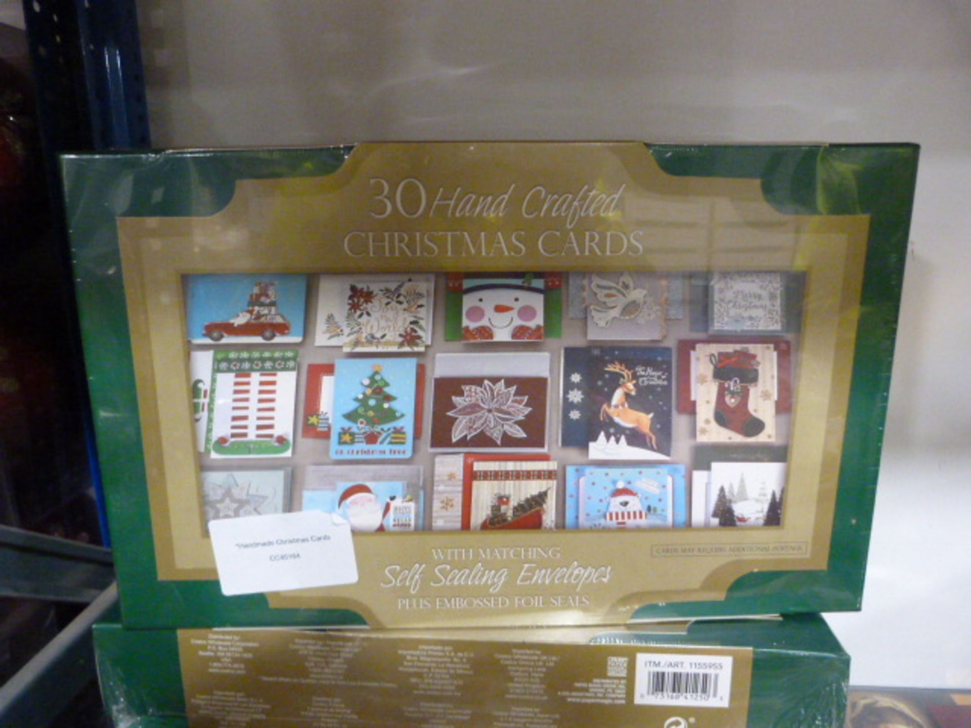 *30 Hand Crafted Christmas Cards