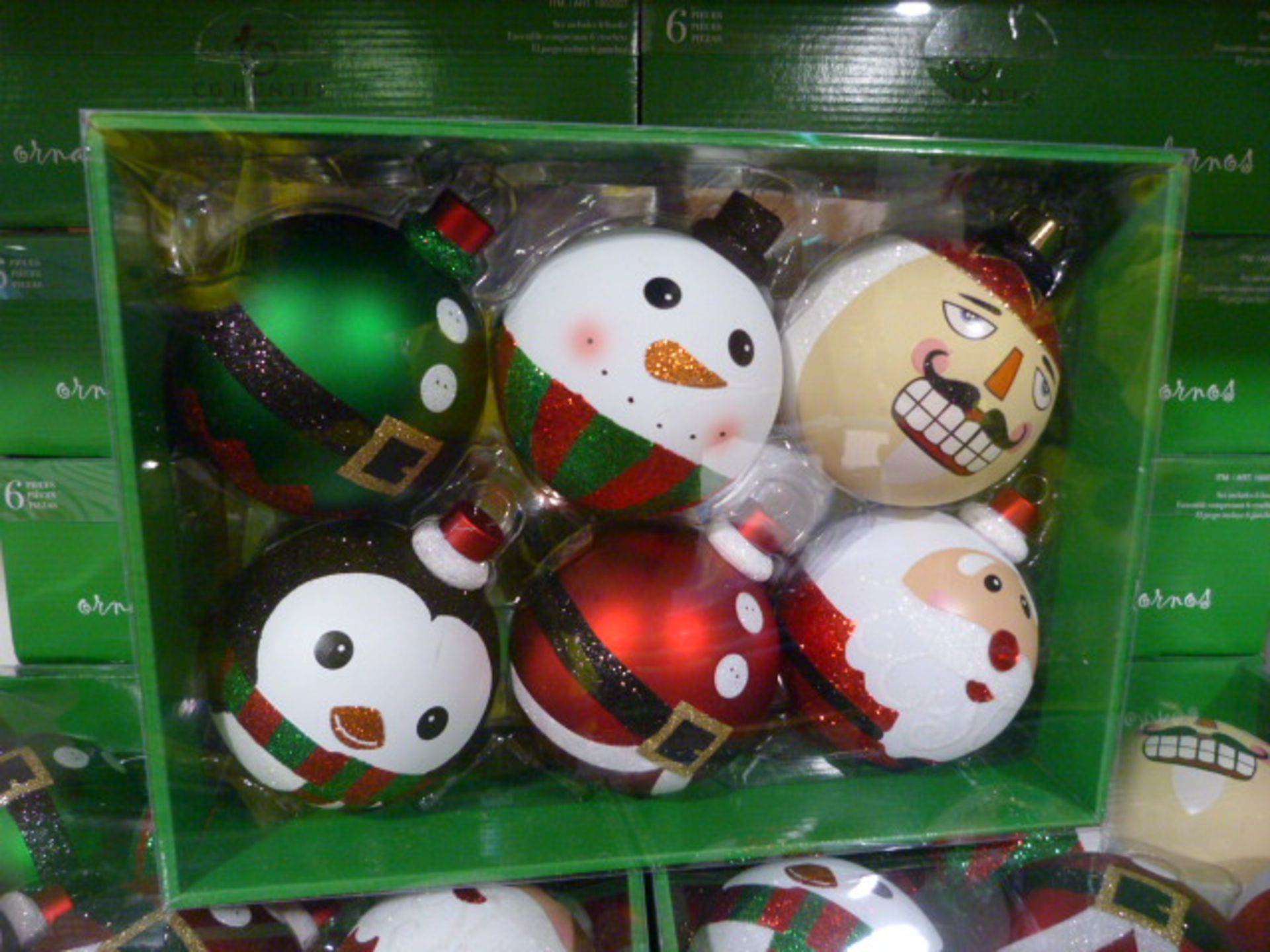 *Christmas Decorations 6pc Set