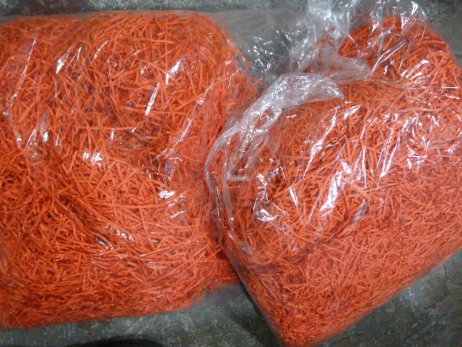 *Two Bags of Straight Cut Red Shred