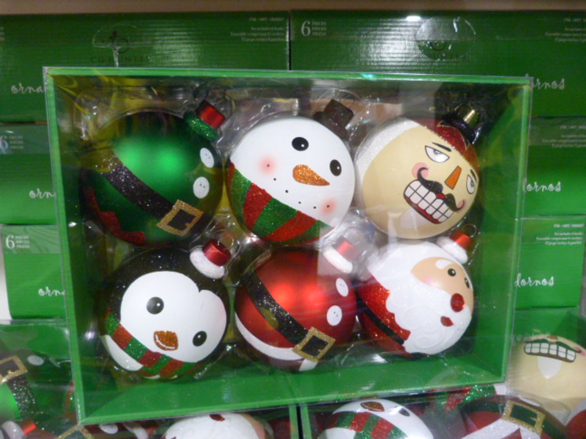 *Christmas Decorations 6pc Set