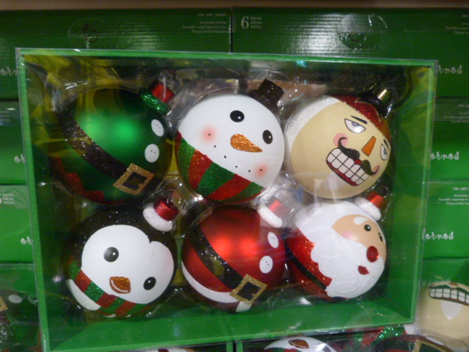 *Christmas Decorations 6pc Set