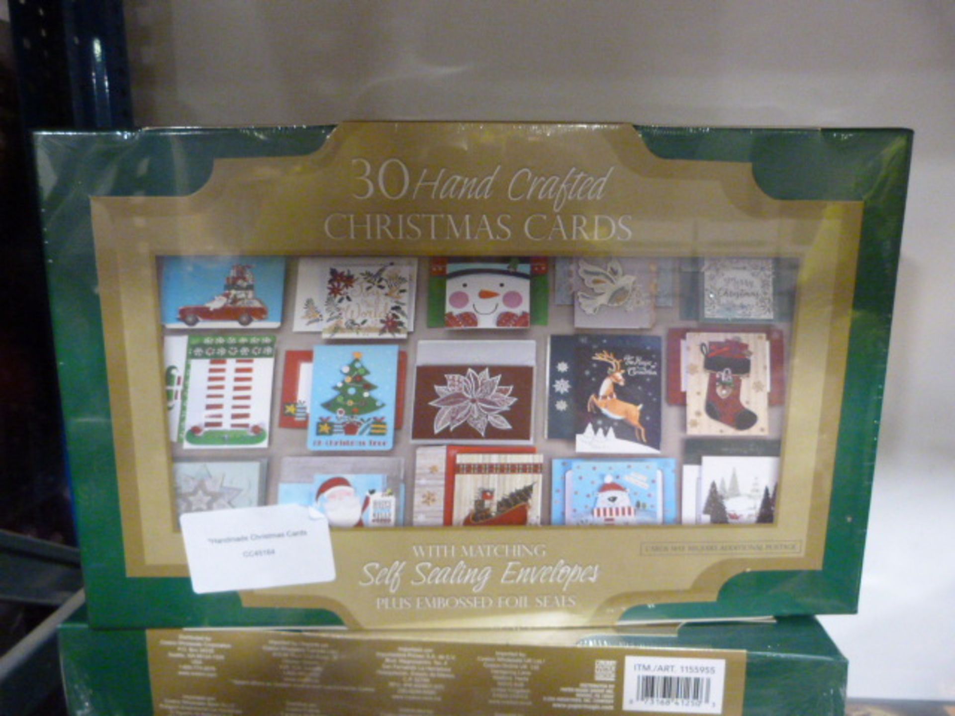 *30 Hand Crafted Christmas Cards