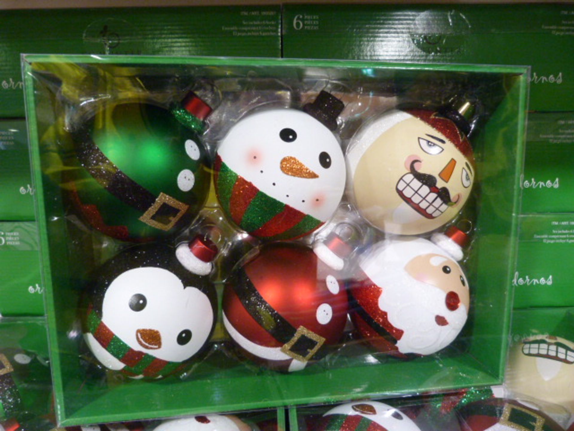 *Christmas Decorations 6pc Set