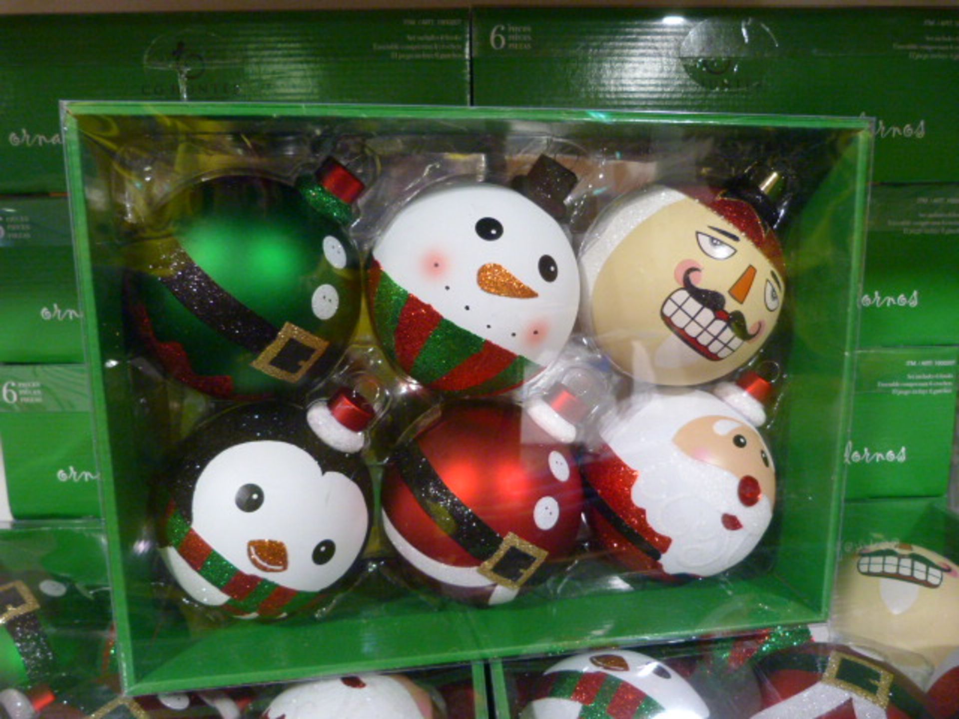 *Christmas Decorations 6pc Set