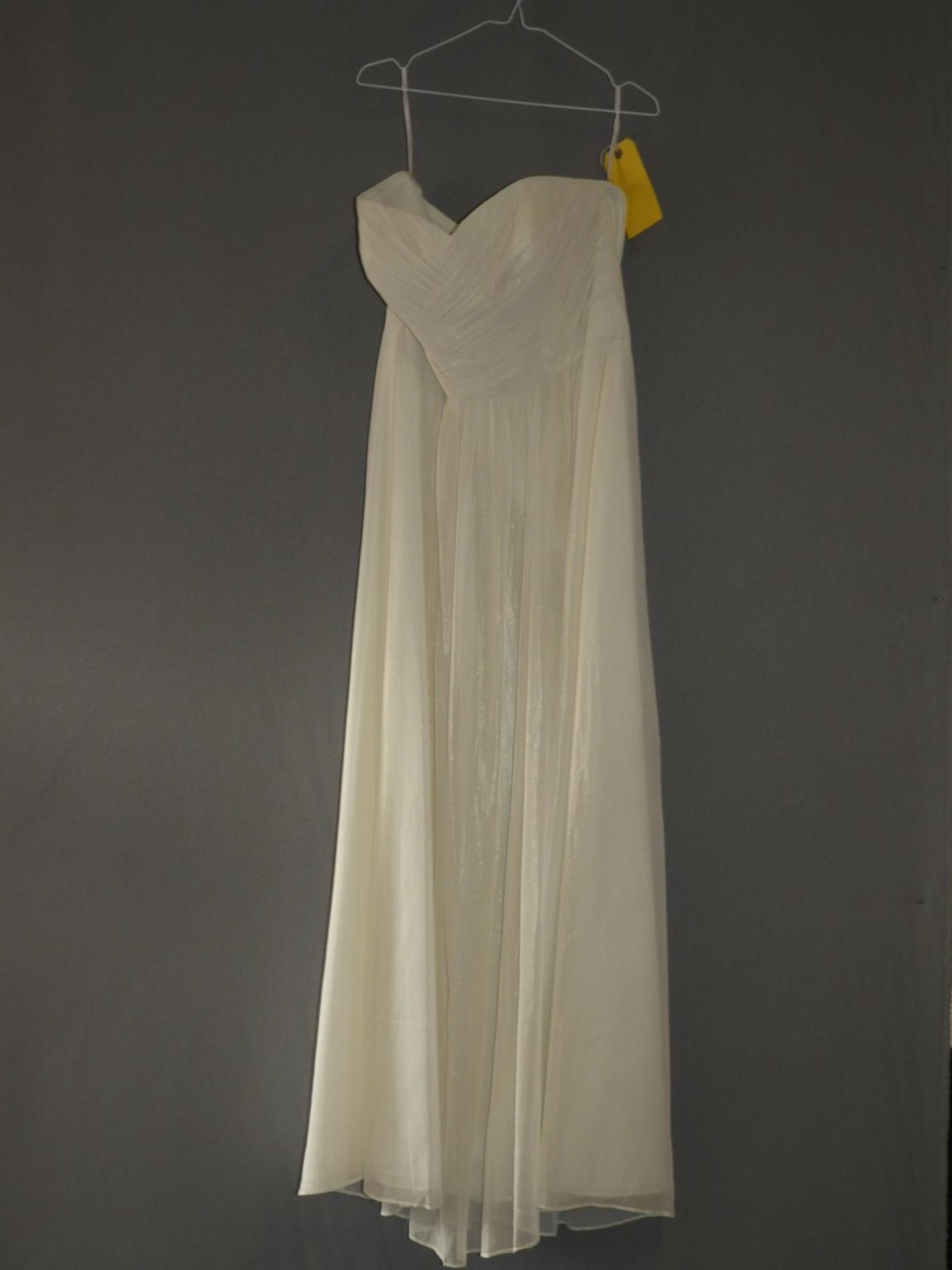 *Size: 16 Ivory Bridesmaid Dress by Dessy Collection (307/8106)