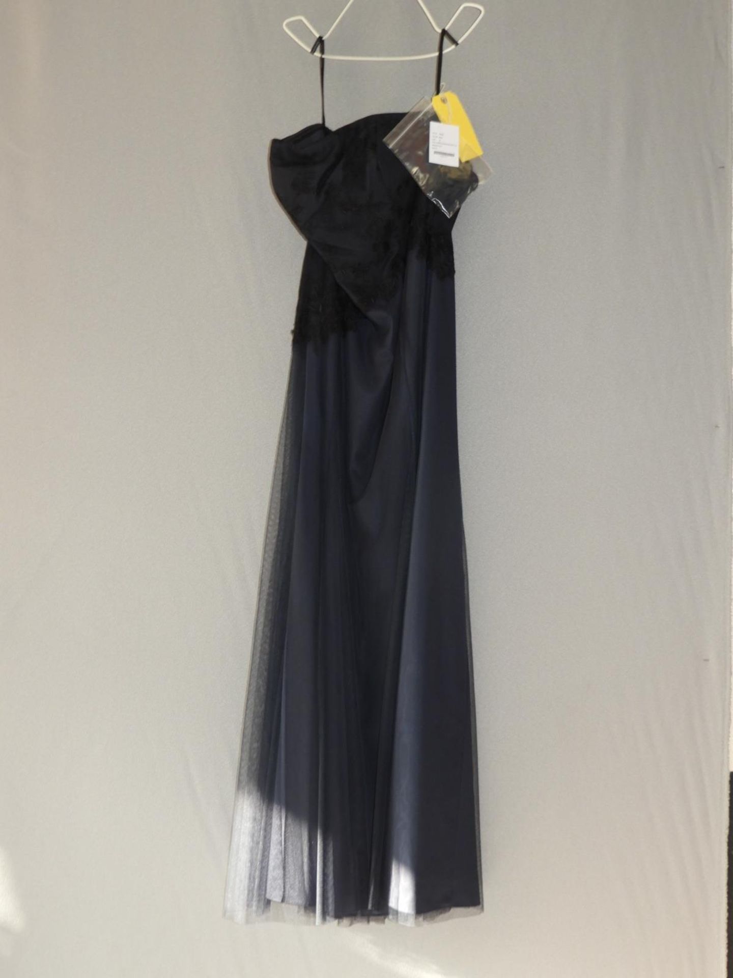 *Size: 8 Dark Blue Bridesmaid Dress by Dessy Collection (220/8106)