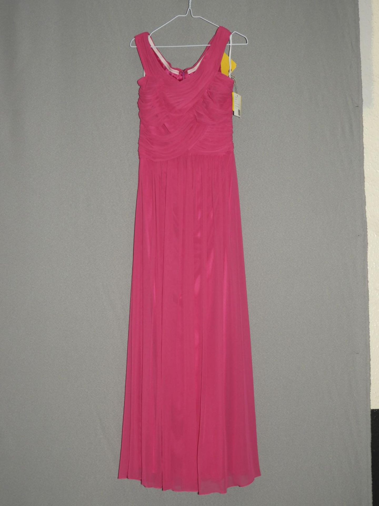 *Size: 10 Dark Pink Bridesmaid Dress by Dessy Collection (264/8106)