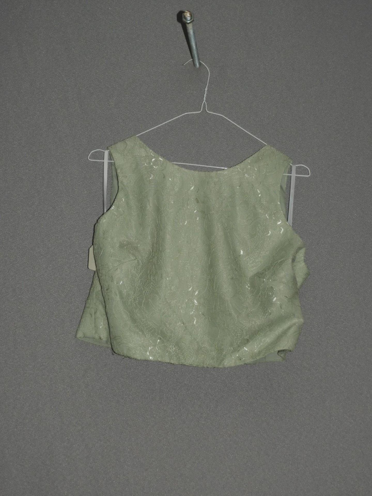 *Size: 10 Light Green Bridesmaid Top by Jenny Yoo (1045/8106)