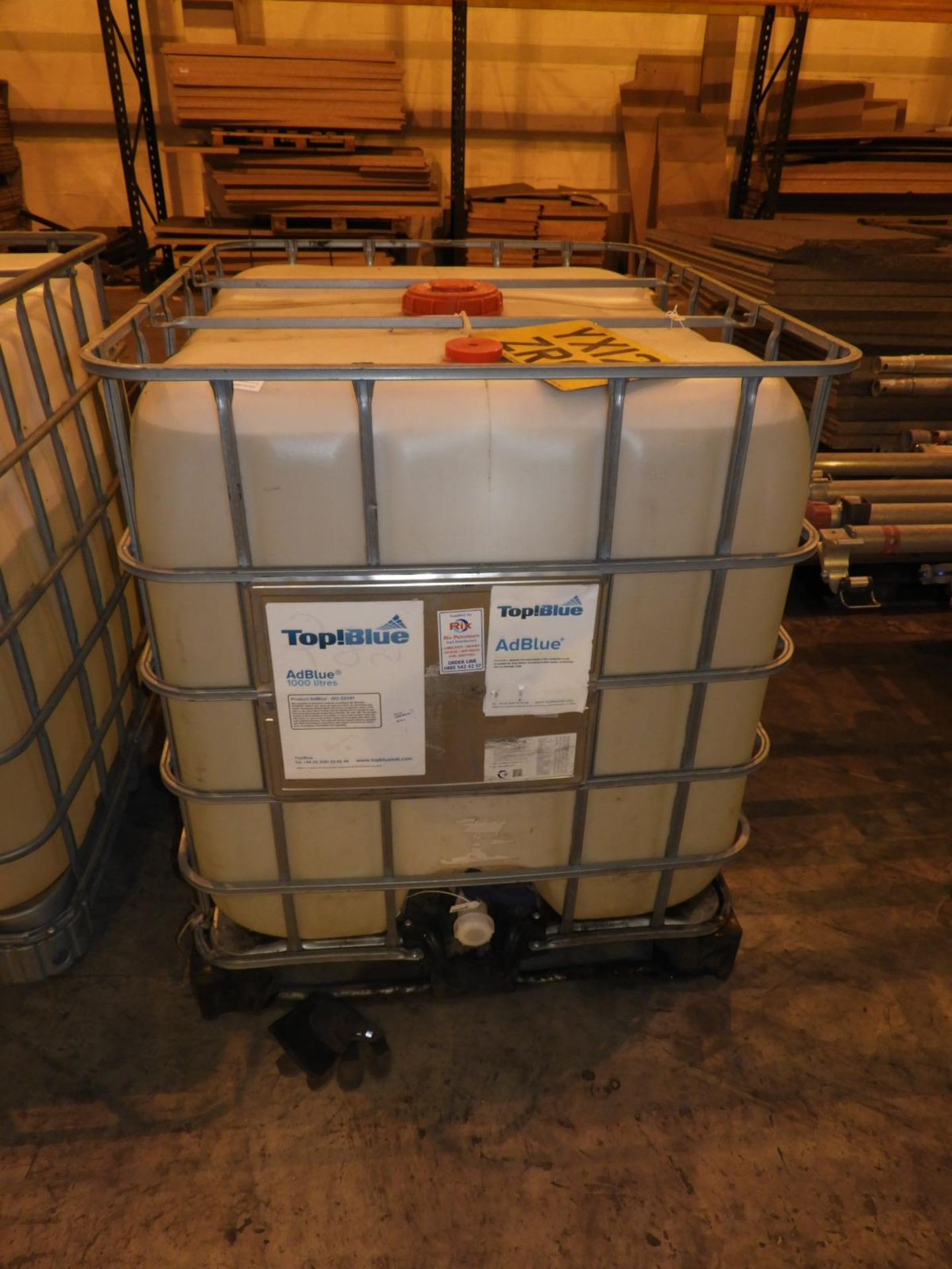 *IBC Container Containing ~1000L of Adblue