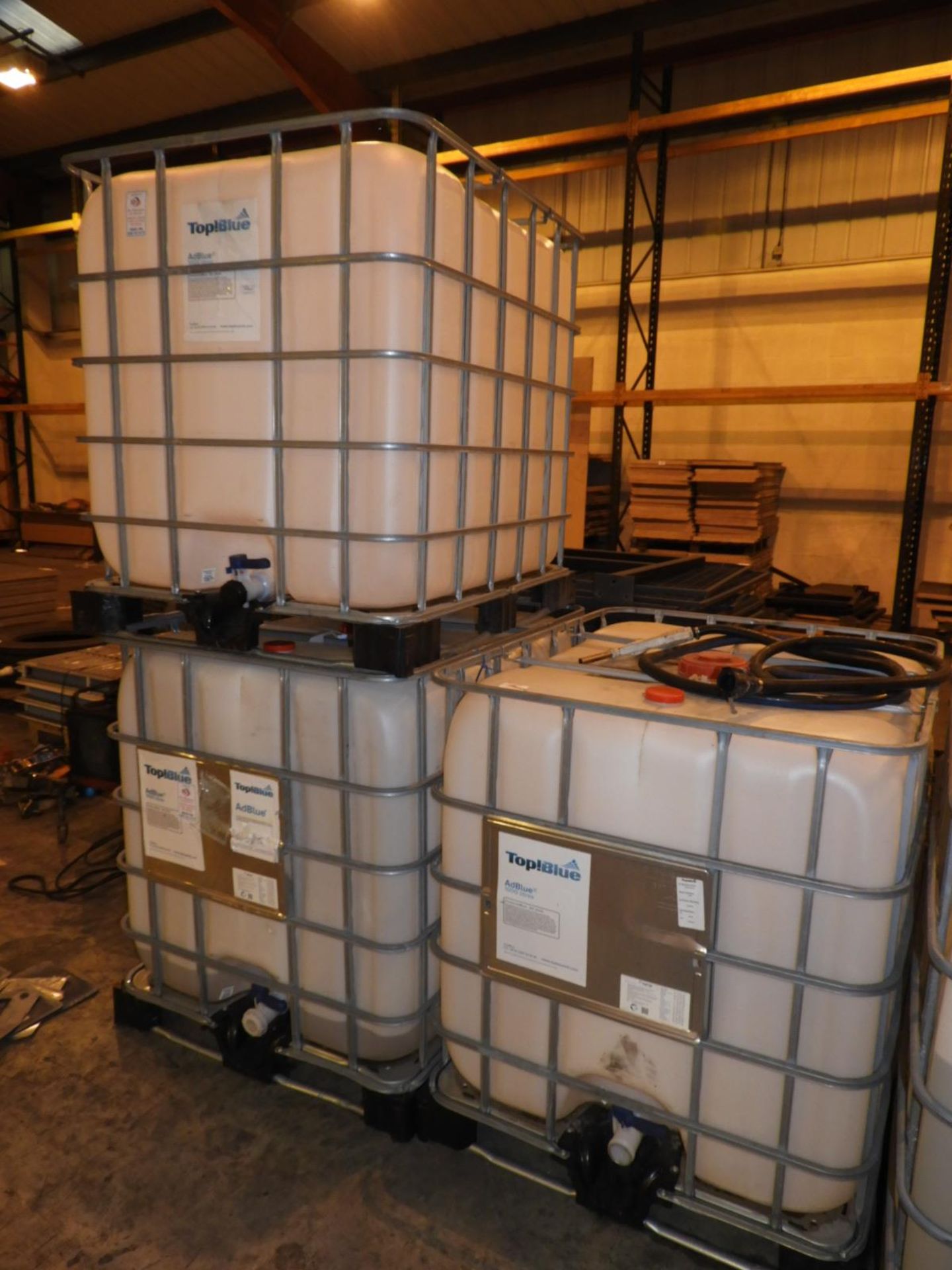 *Three IBC Container Containing ~100L of Adblue an