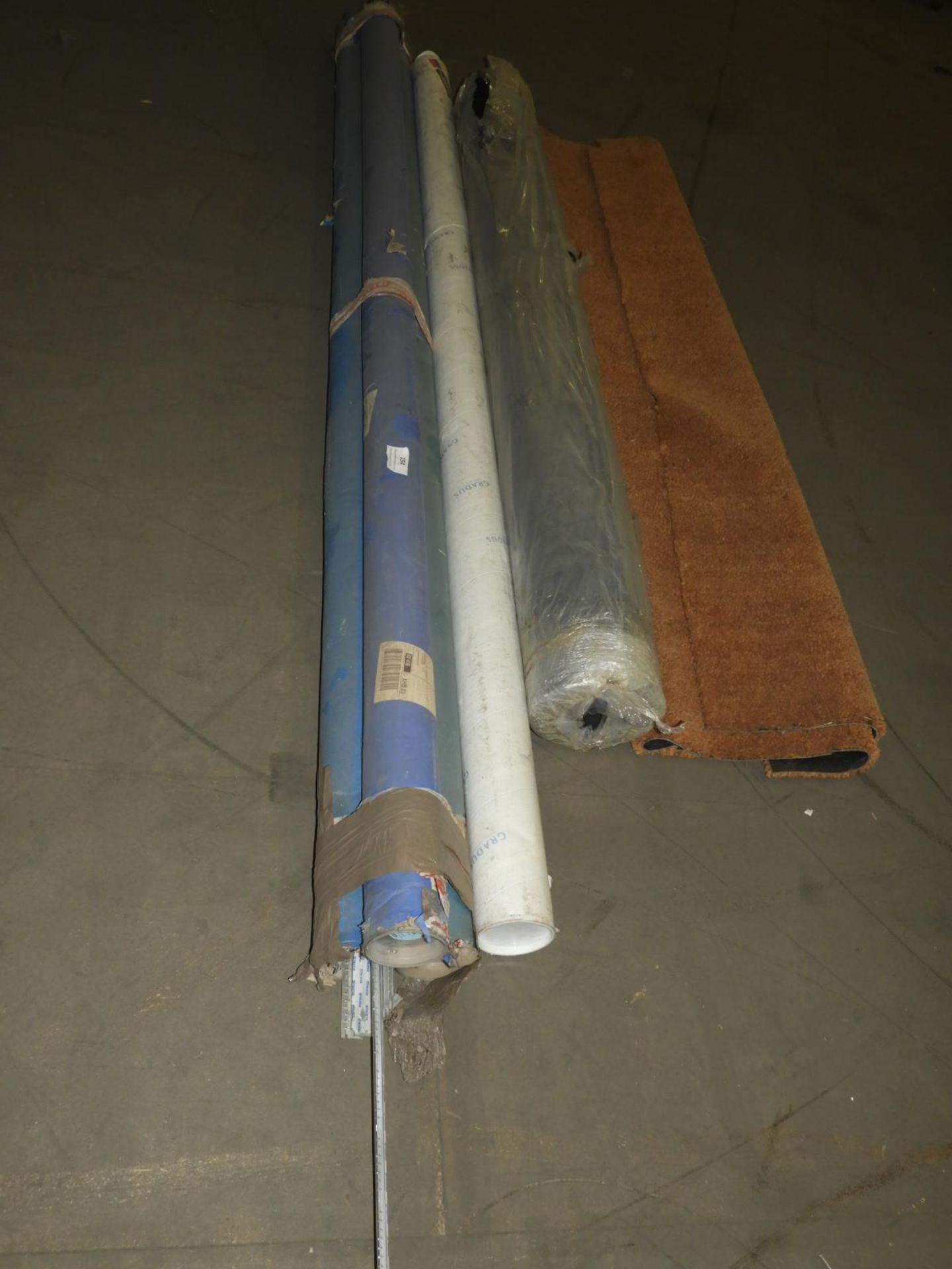 *Roll of Coconut Matting, Aluminium Carpet Edging,