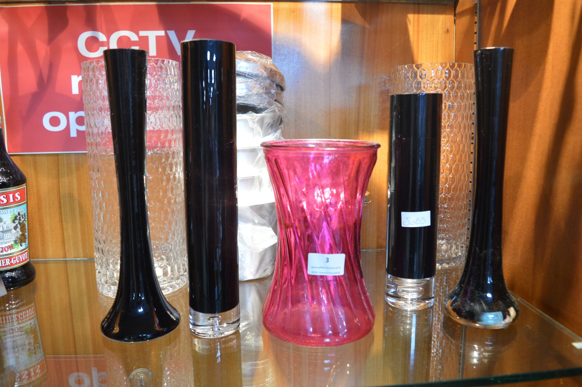 *Decorative Glass Vases