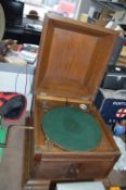 Wind Up Gramophone Case (For Spares and Repairs)