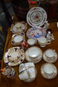 Assorted Vintage Pottery, Imari Plates, etc.