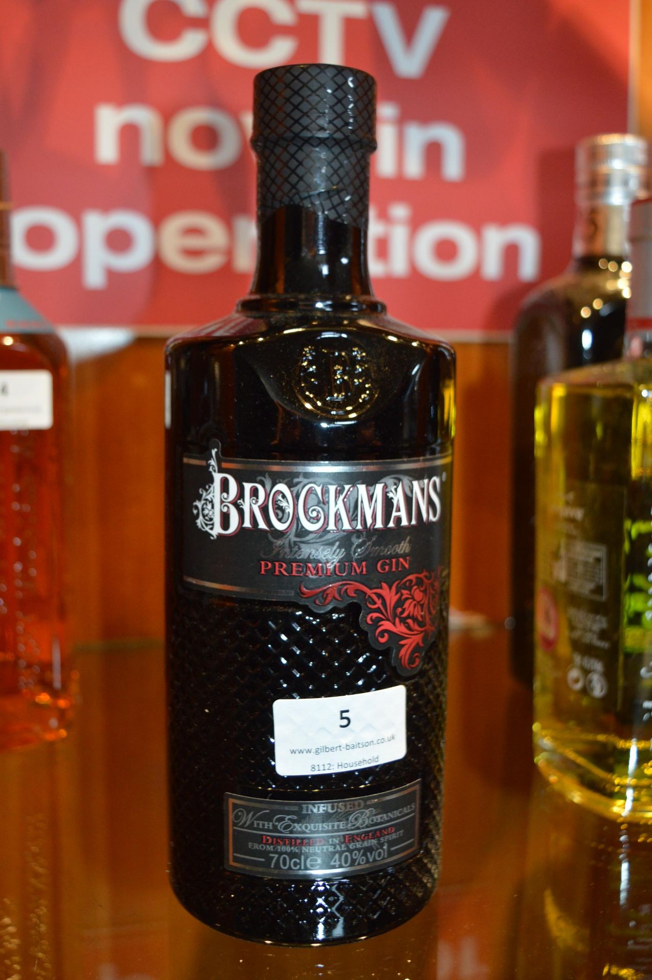 70cl Brockmans Premium Gin