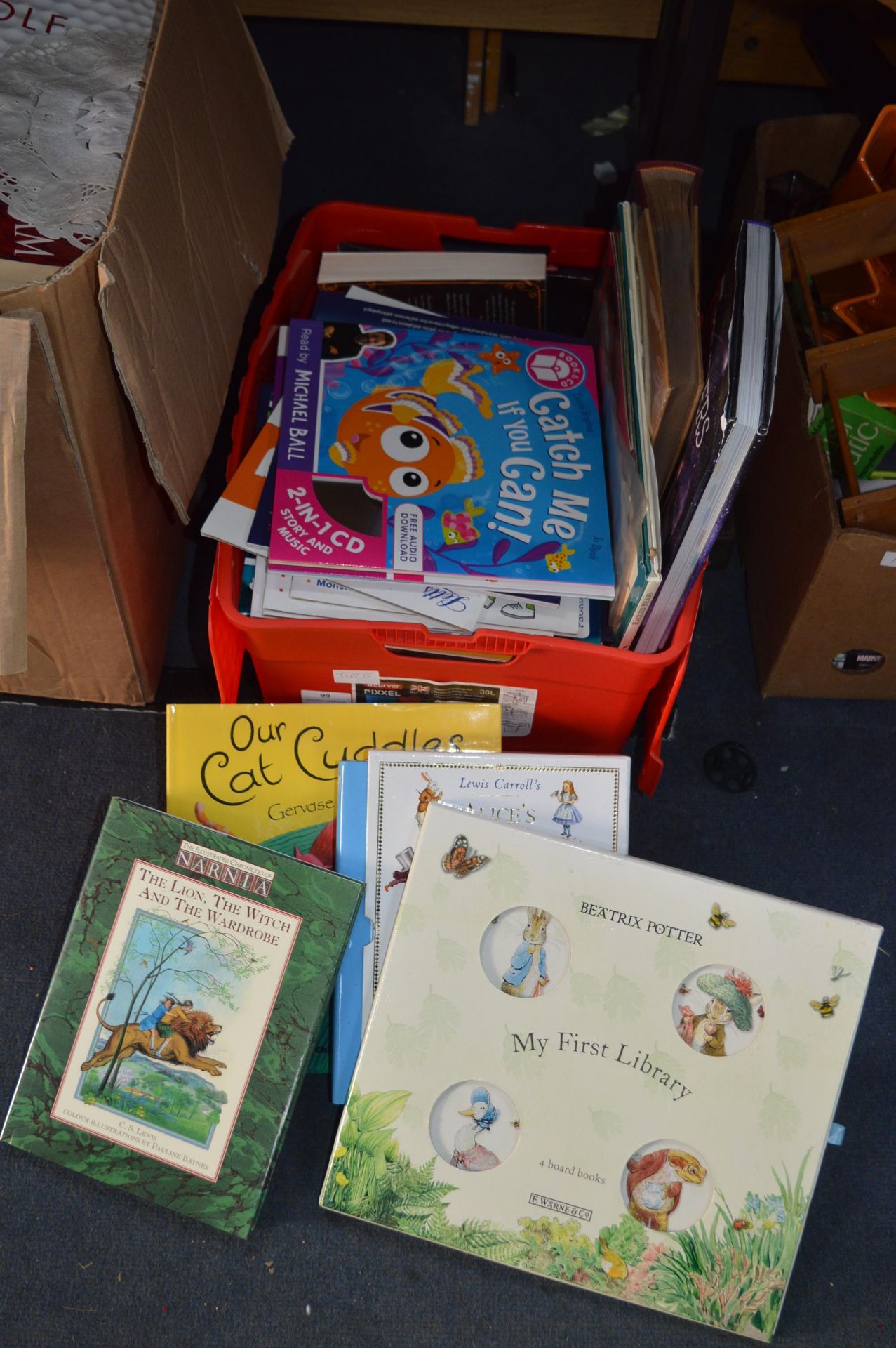 Box of Children's Books