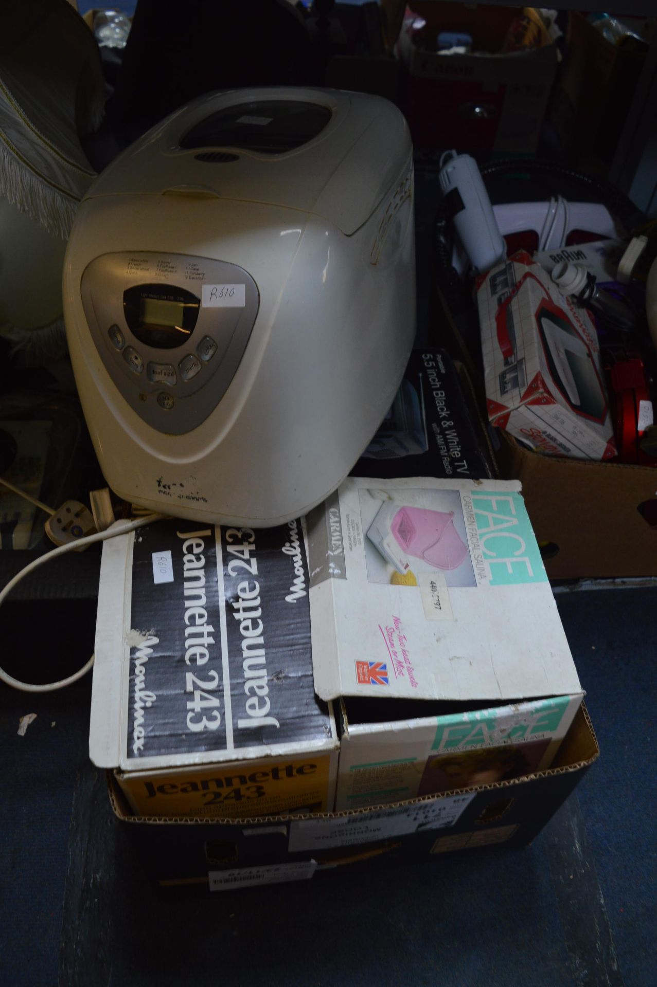 Electrical Items Including Bread Maker, etc.