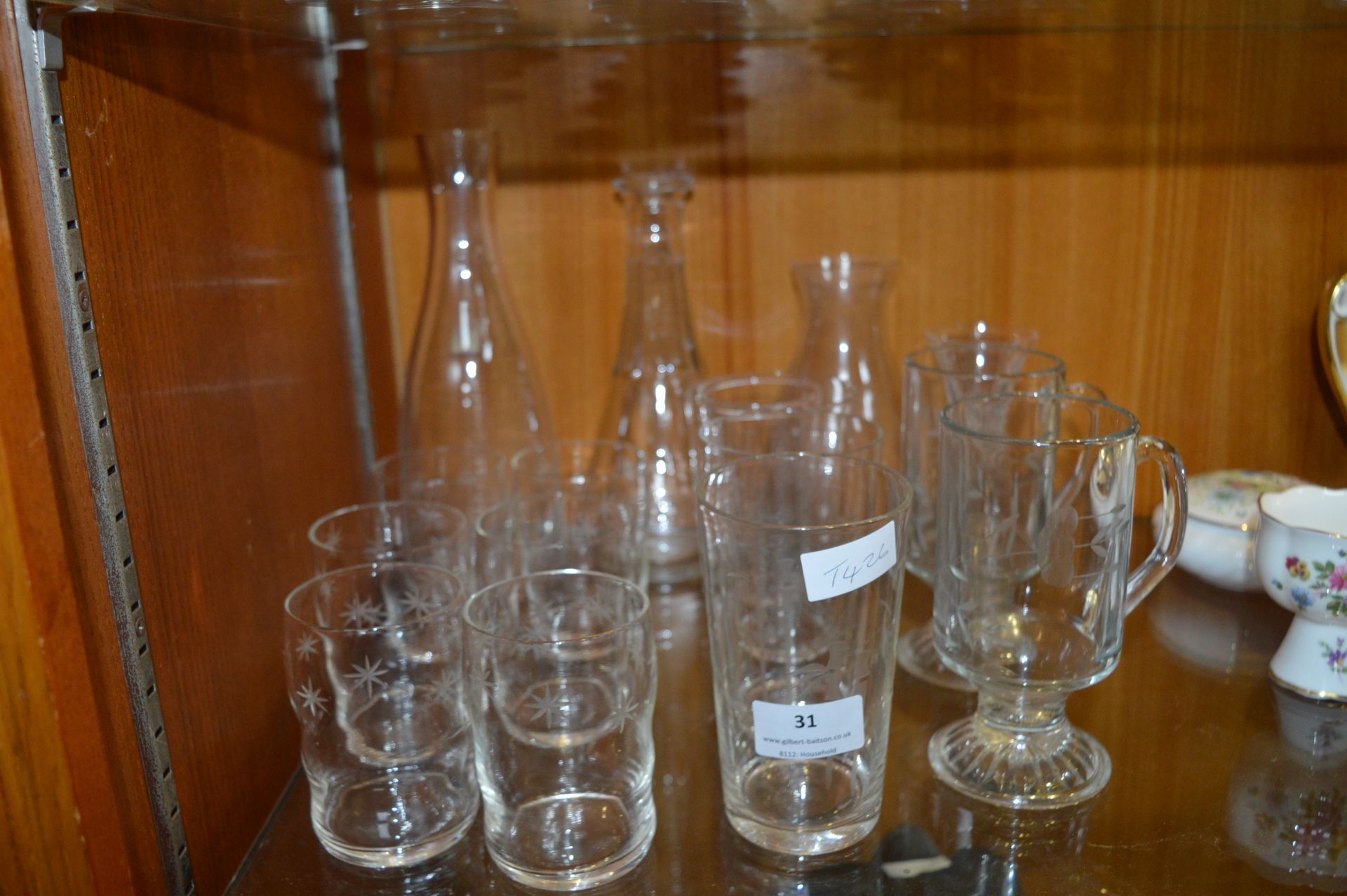 Tumblers and Other Glassware