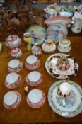 Assorted Chinese Pottery Including Egg Shell Tea S