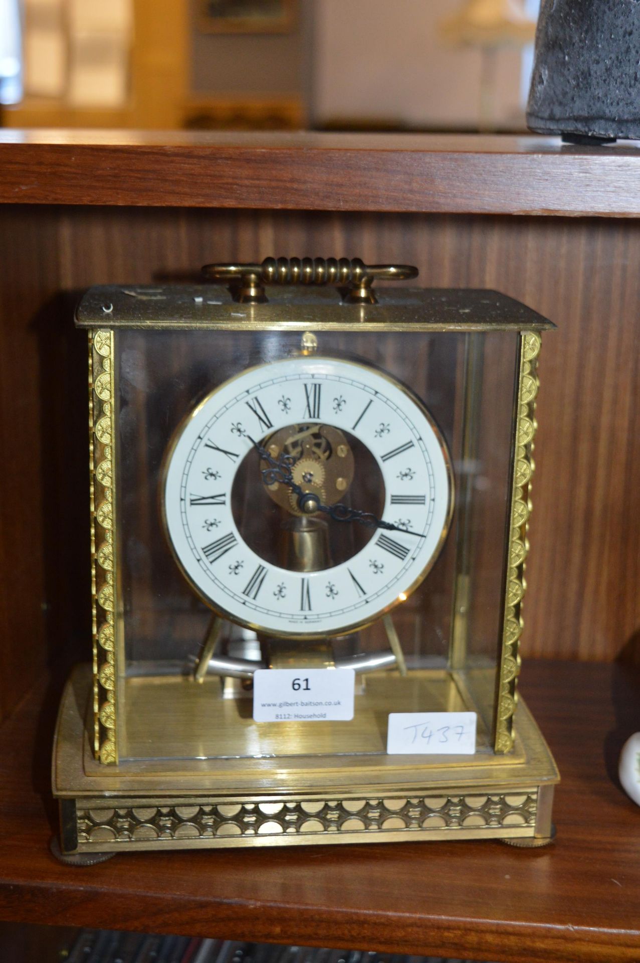 Large Brass Carriage Clock