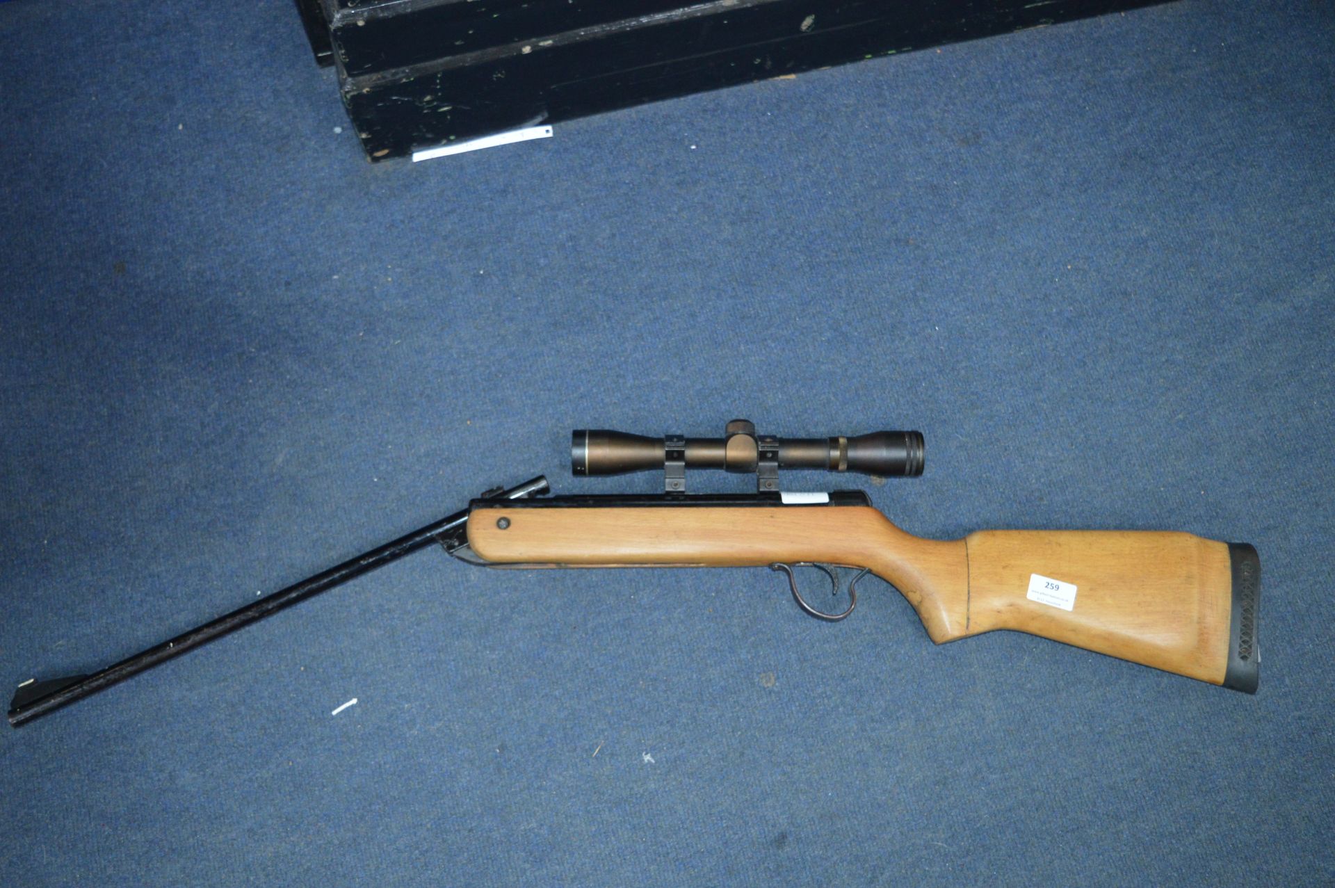 BSA Meteor 1950 .22 Air Rifle with Telescopic Scop