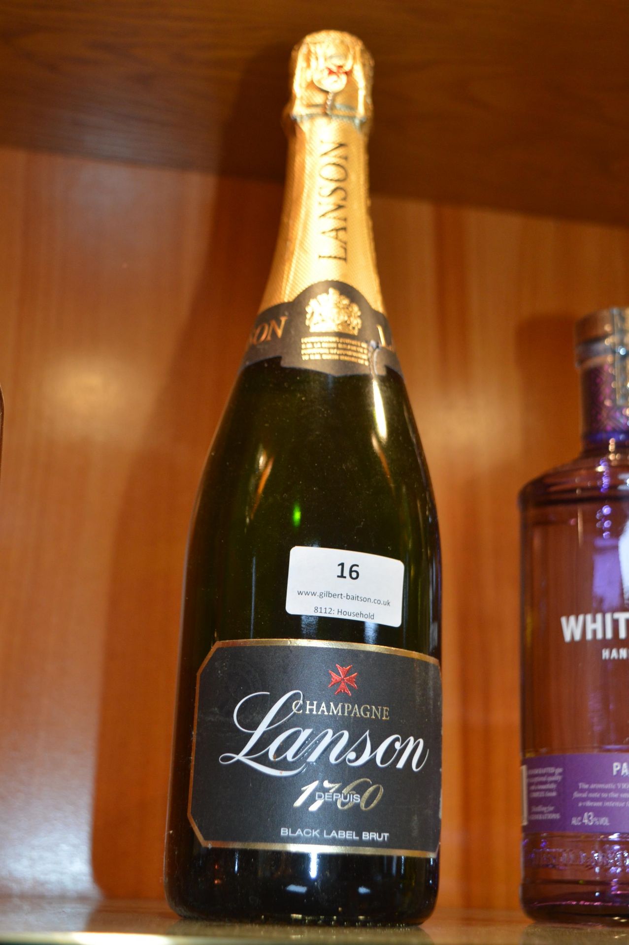 65cl Lanson Champagne Black Label Brut