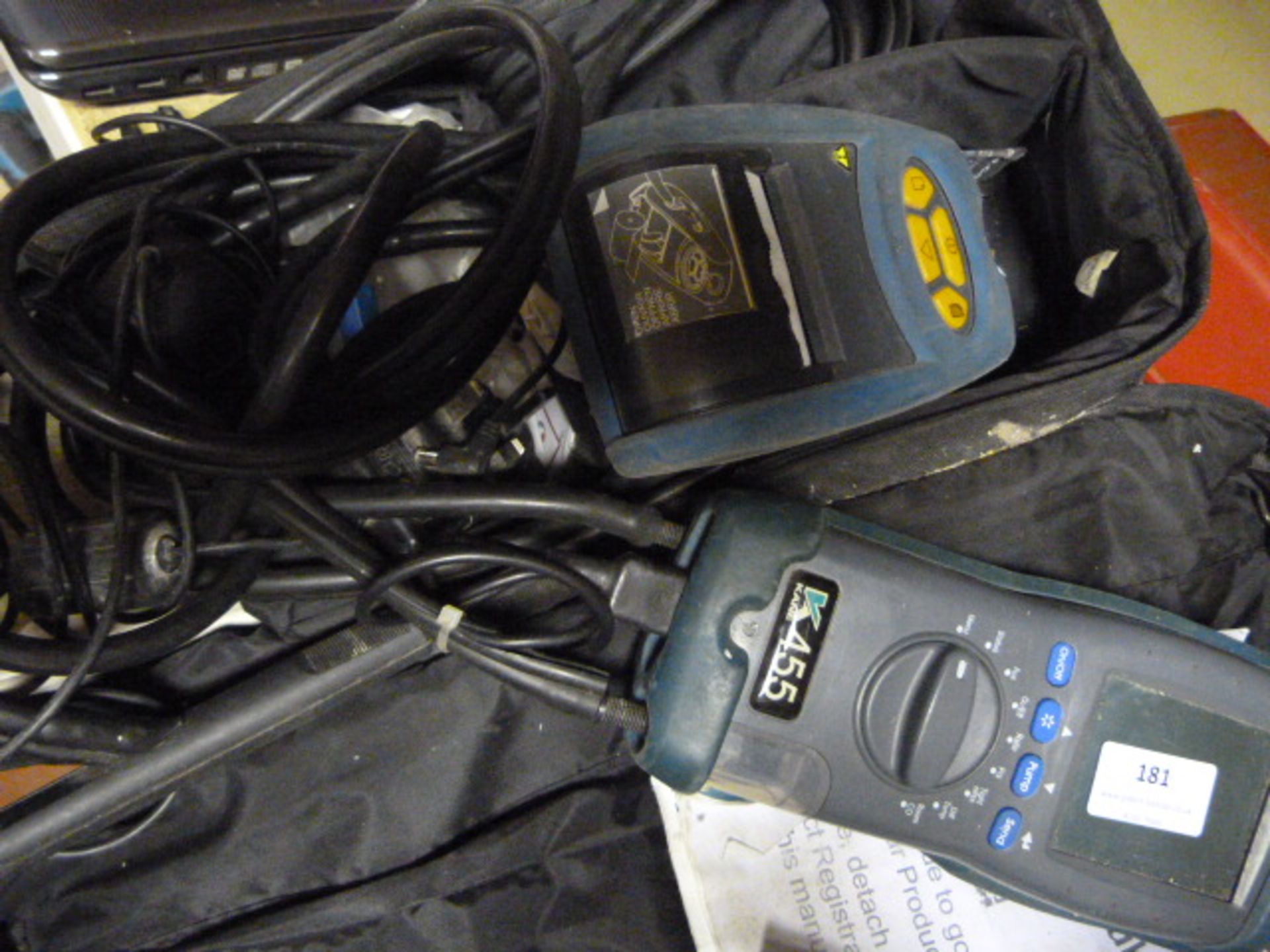 K455 Gas Analyser and Infrared Printer