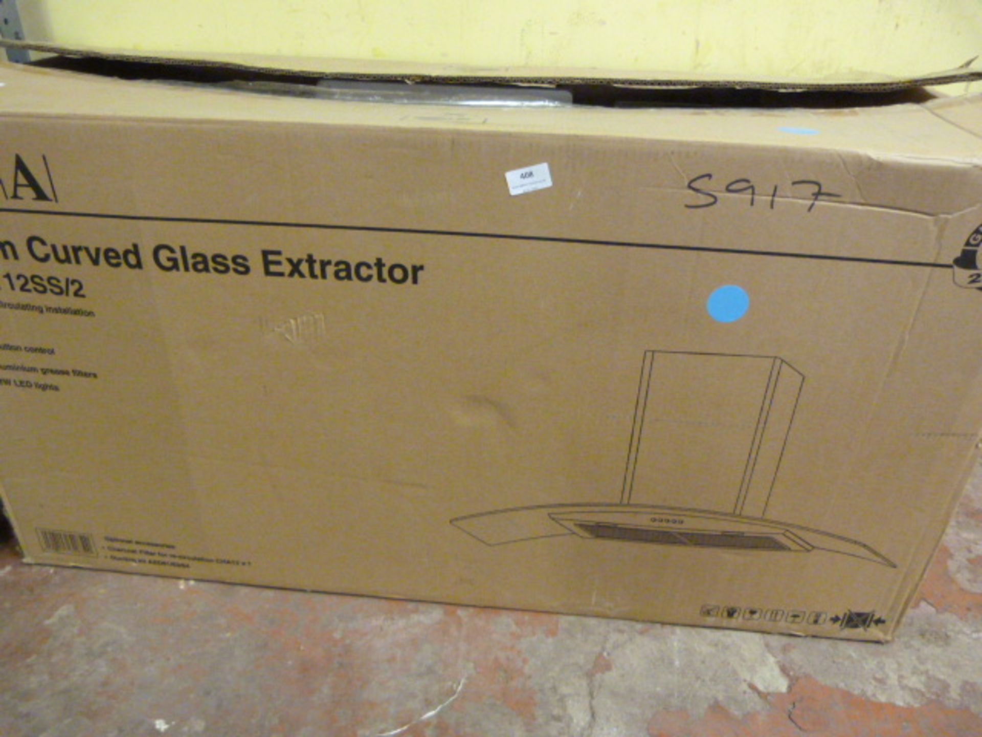 *110cm Curved Glass Extractor