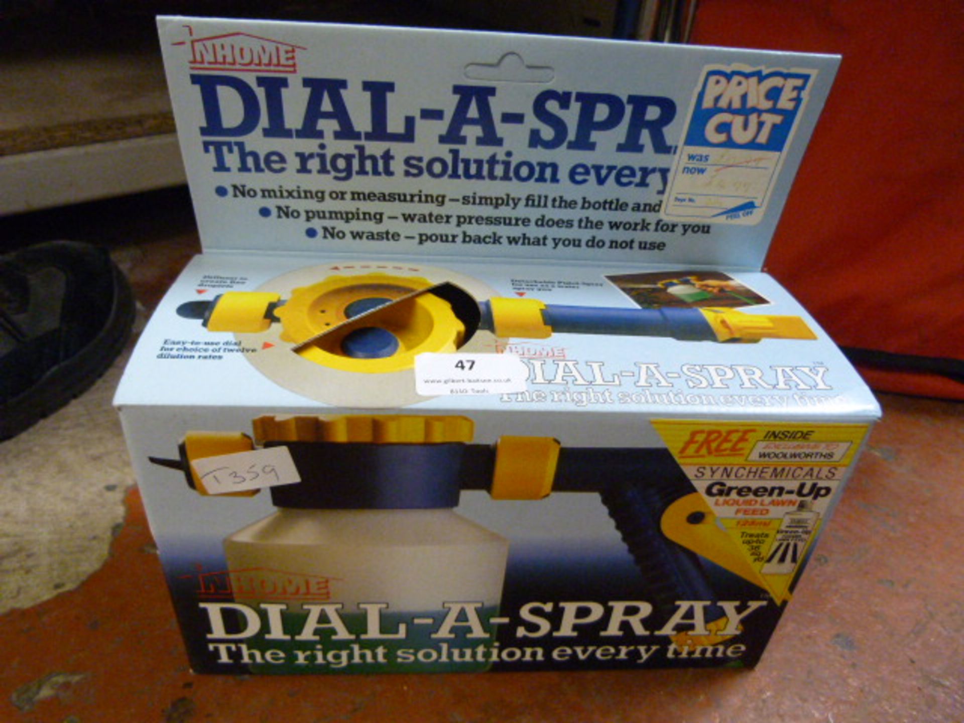 Dialer Spray Garden Sprayer