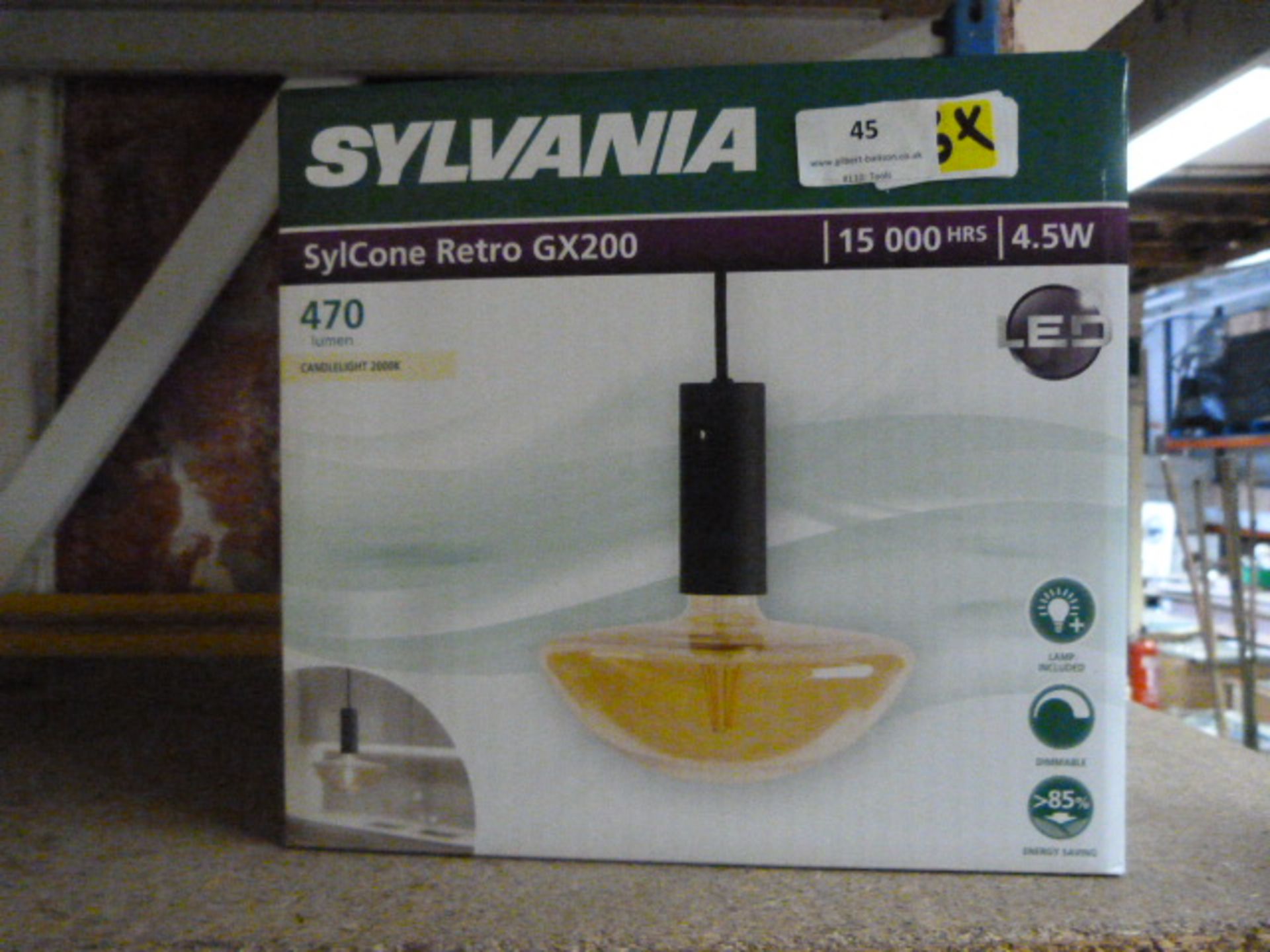 *Sylvania Sylcone Retro GX200 Ceiling Light