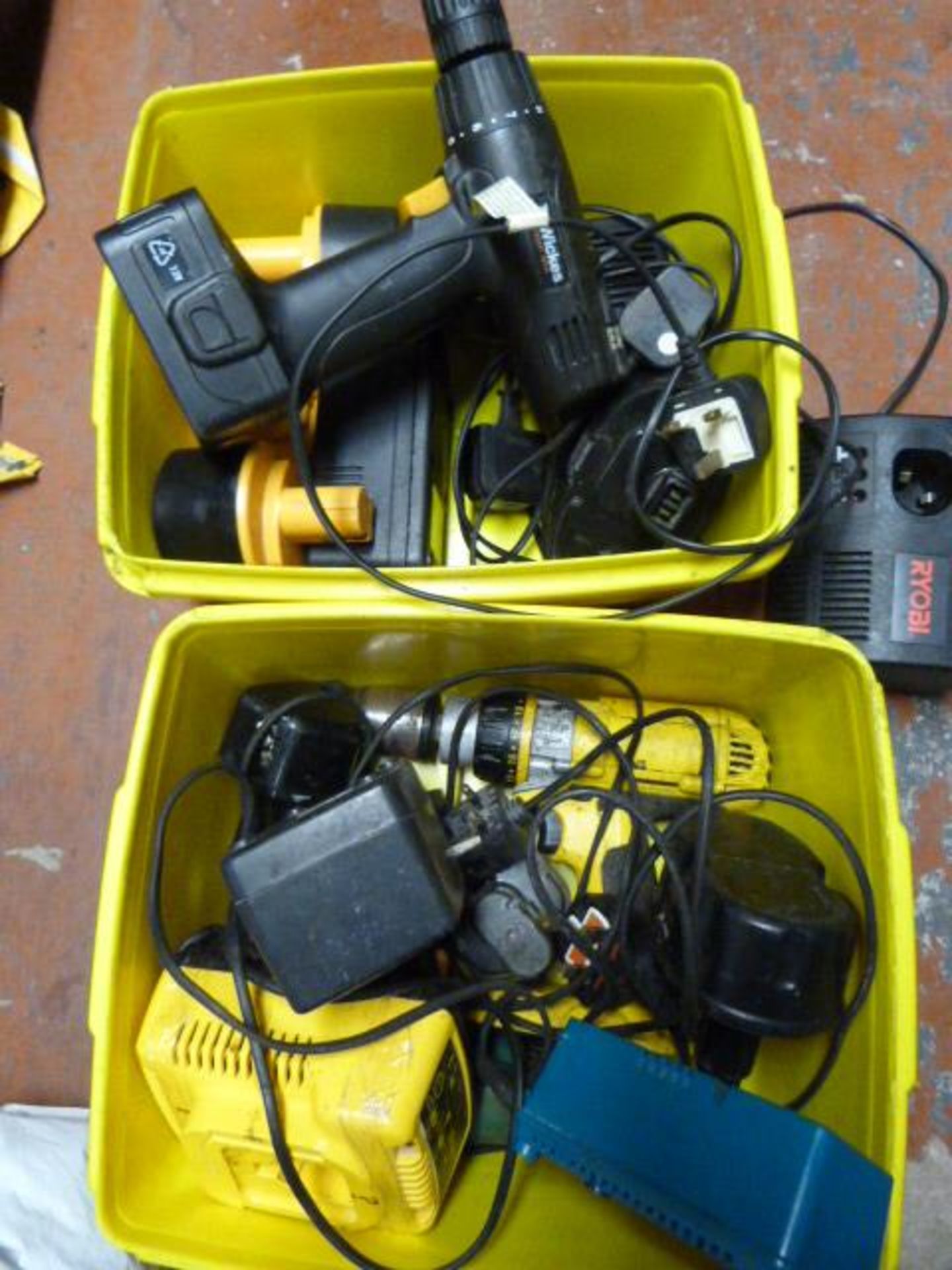 Mixed Lot of Chargers and Drills