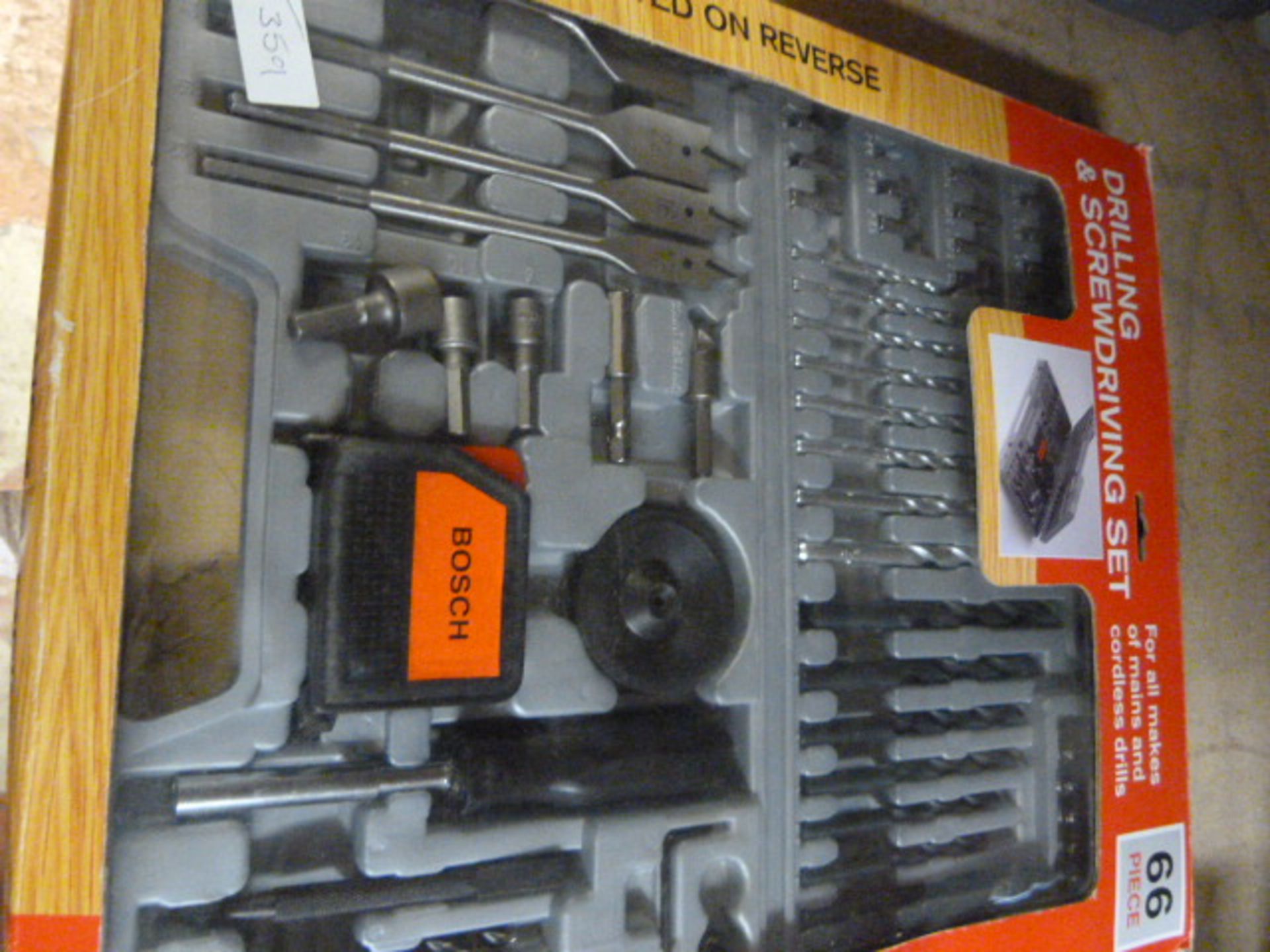 Bosch Drilling and Screwdriver Set