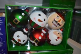 *C.G. Hunter Christmas Baubles 6pk