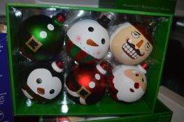 *C.G. Hunter Christmas Baubles 6pk