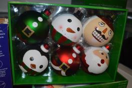 *C.G. Hunter Christmas Baubles 6pk