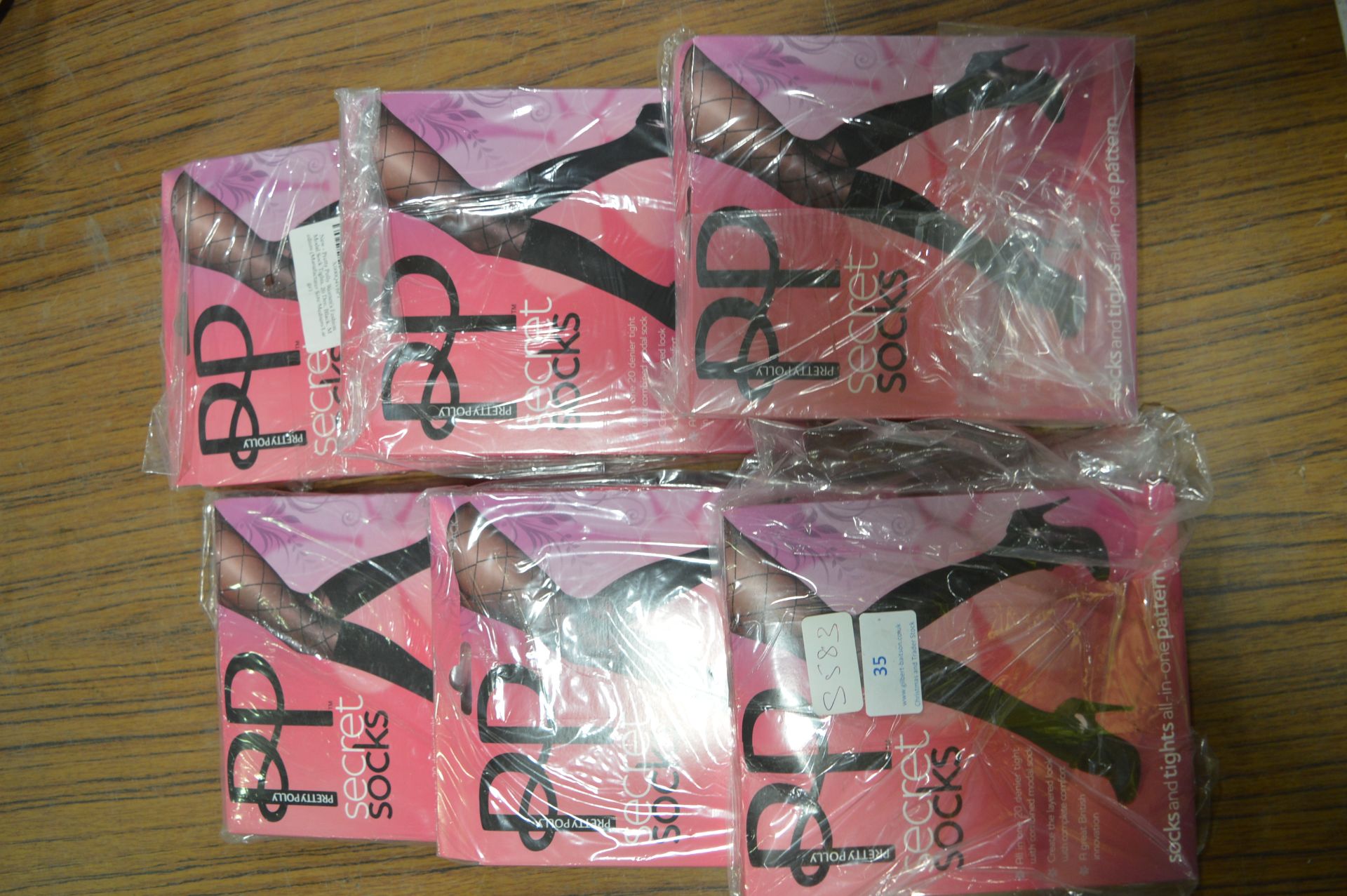 *Pretty Polly Tights Size:Medium 6 Packs