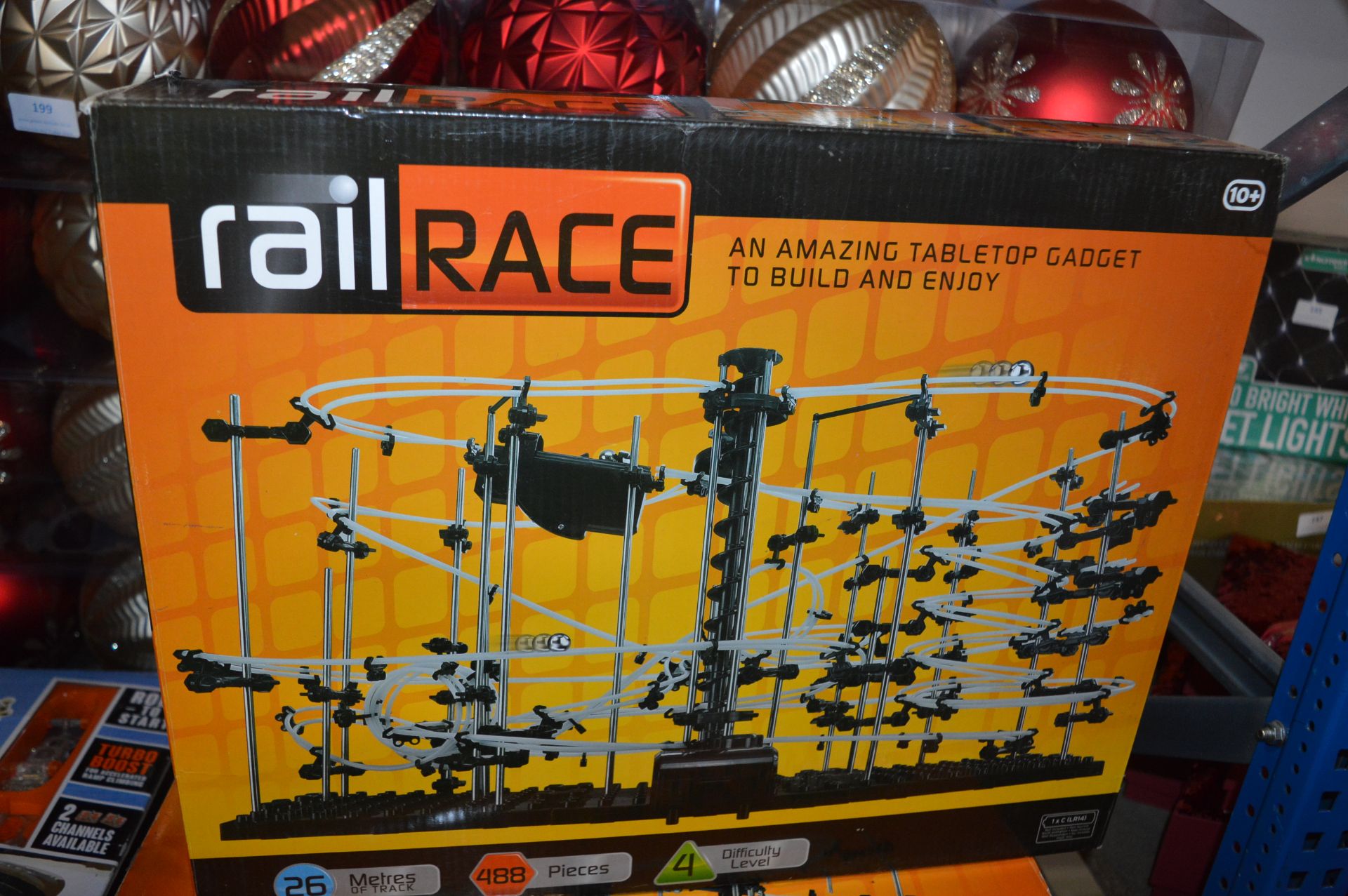 *Rail Race Toy Box