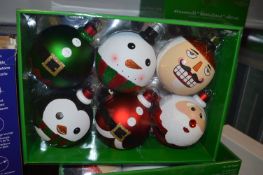 *C.G. Hunter Christmas Baubles 6pk