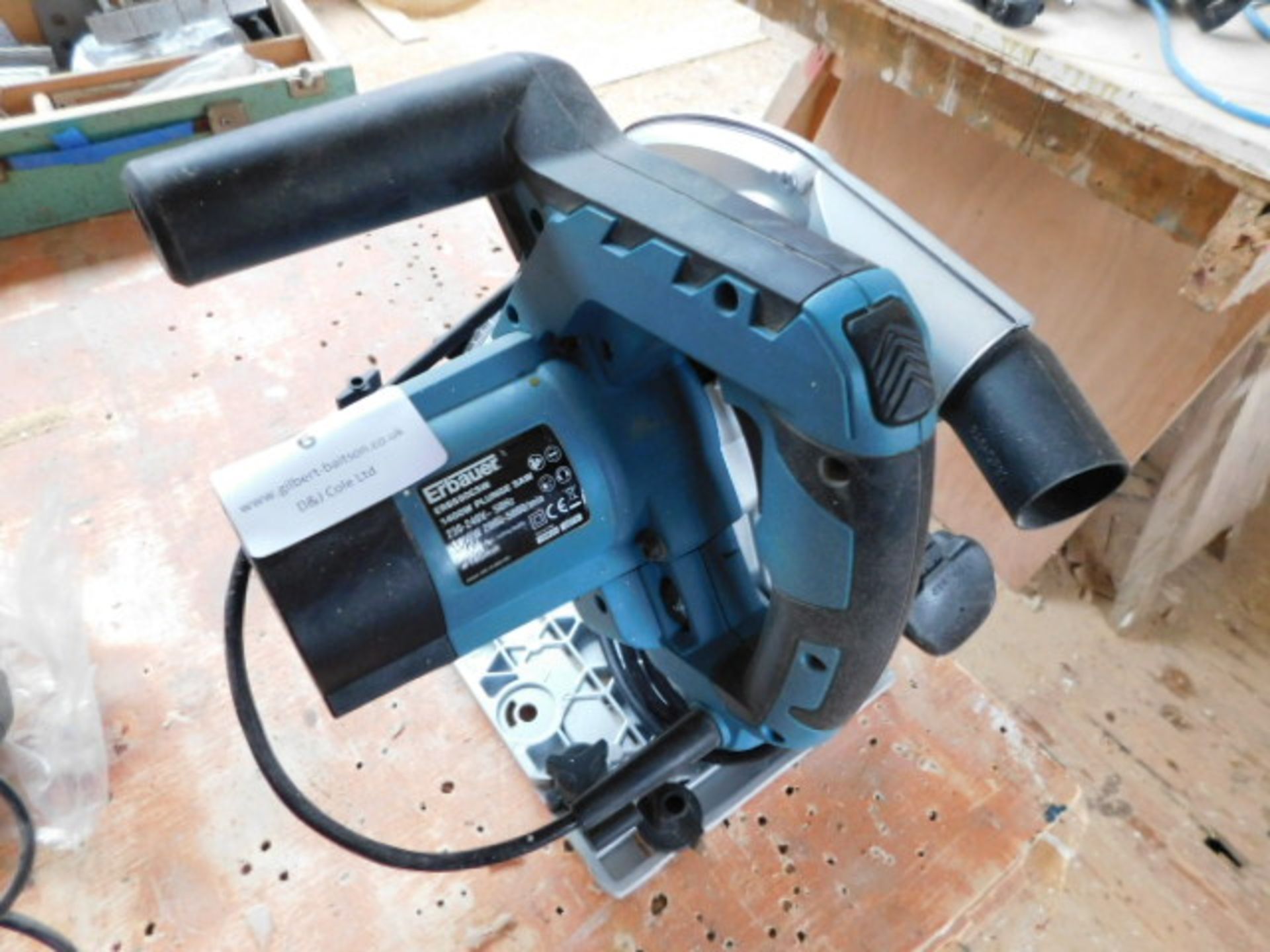 *Erbauer 1400w Plunge Saw