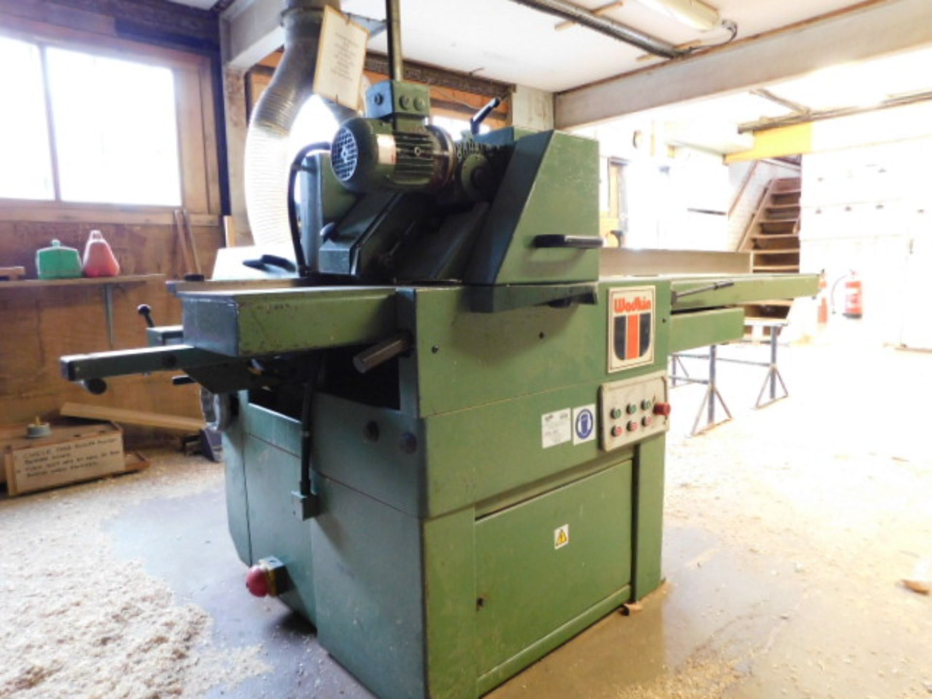 *Wadkin Par Braked Four-Sided Planer 1987 Ser No 87244