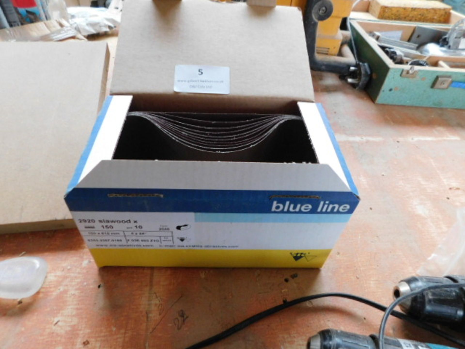 *Blueline Sanding Belt 10mm X 600mm