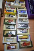 Diecast Collectors Vehicles, Advertising Vans, etc